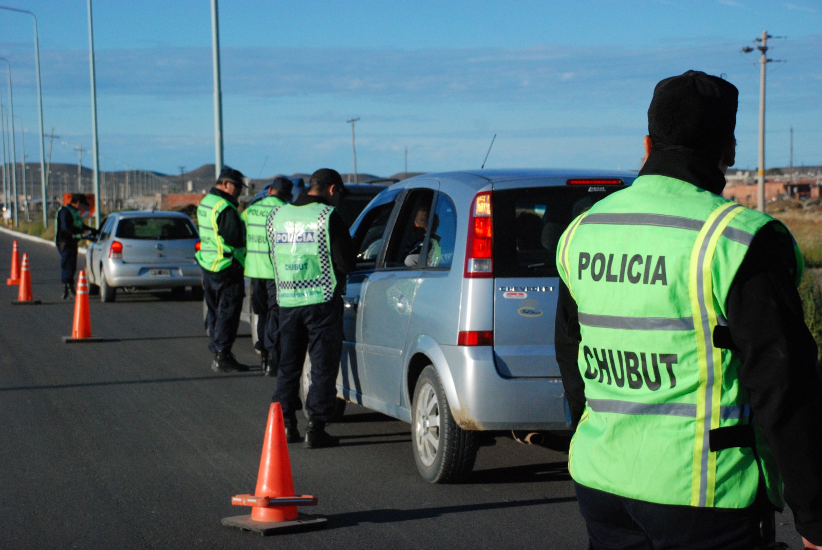 La Policía realizó controles vehiculares