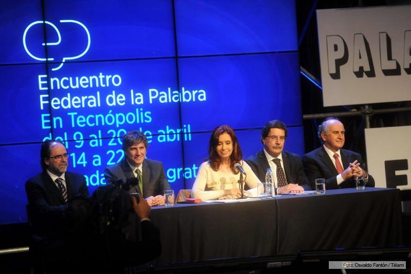 Cristina: «La palabra tiene que primar en nuestra sociedad»