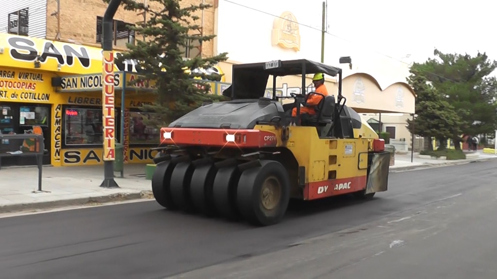 Sigue la repavimentación de Kennedy y Rivadavia