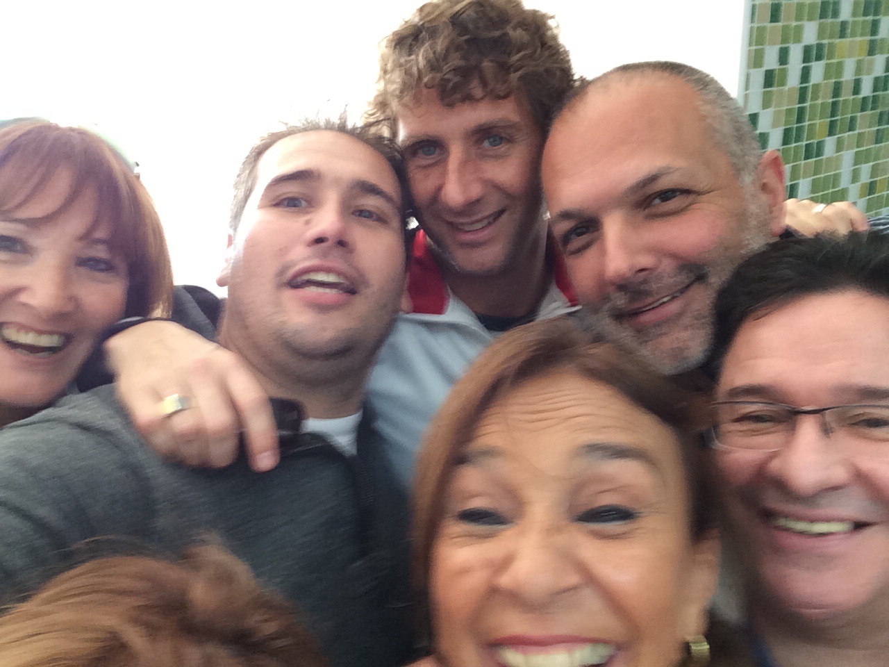 Una “selfie” que dejó un mensaje al PJ