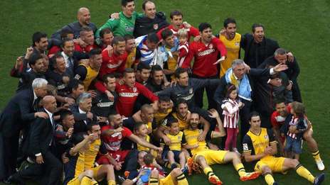 Atlético de Madrid es el nuevo campeón de España