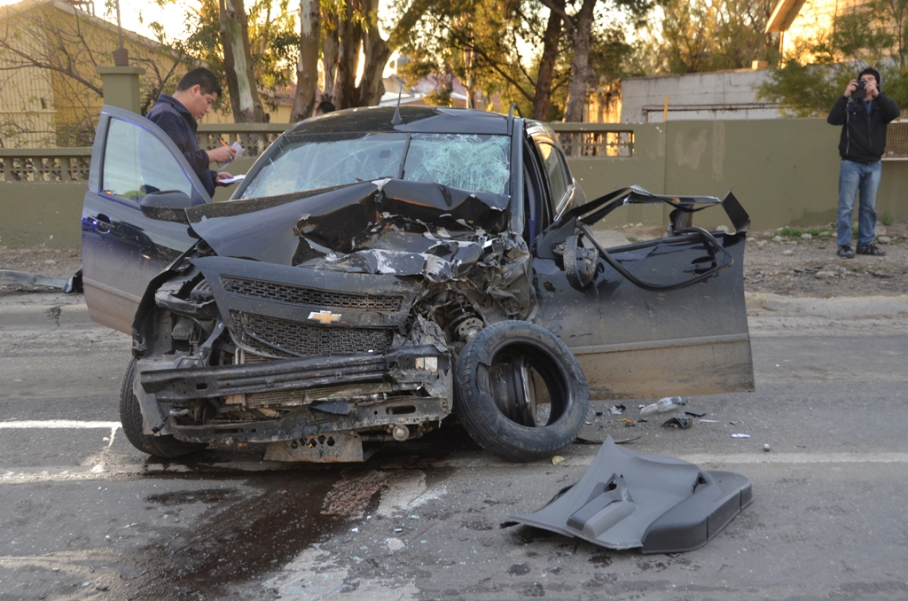 Colisión Múltiple en cercanías del Huergo