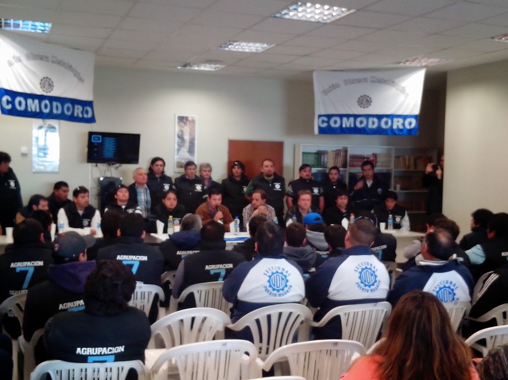 La U.O.M. lanzó una agrupación