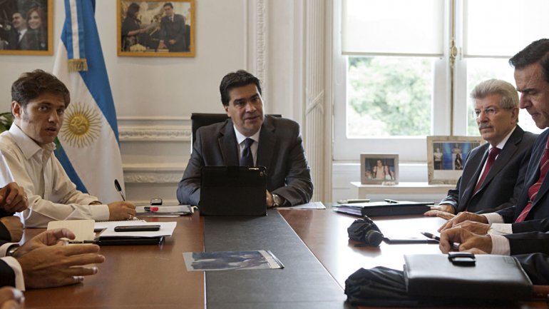 Capitanich negó «disputas internas» entre Kicillof y Fábrega