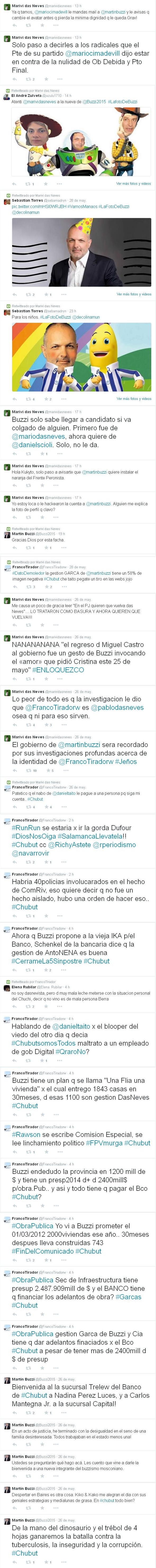 Los polémicos tuits dasnevistas