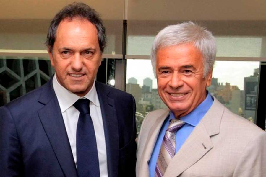 Scioli se mostró con De la Sota