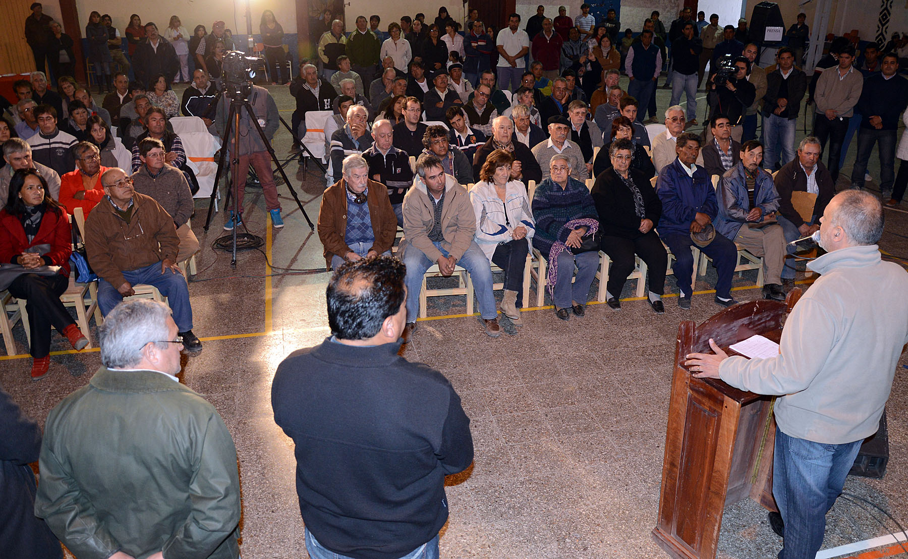 Tres millones para los damnificados por la lluvia en Telsen
