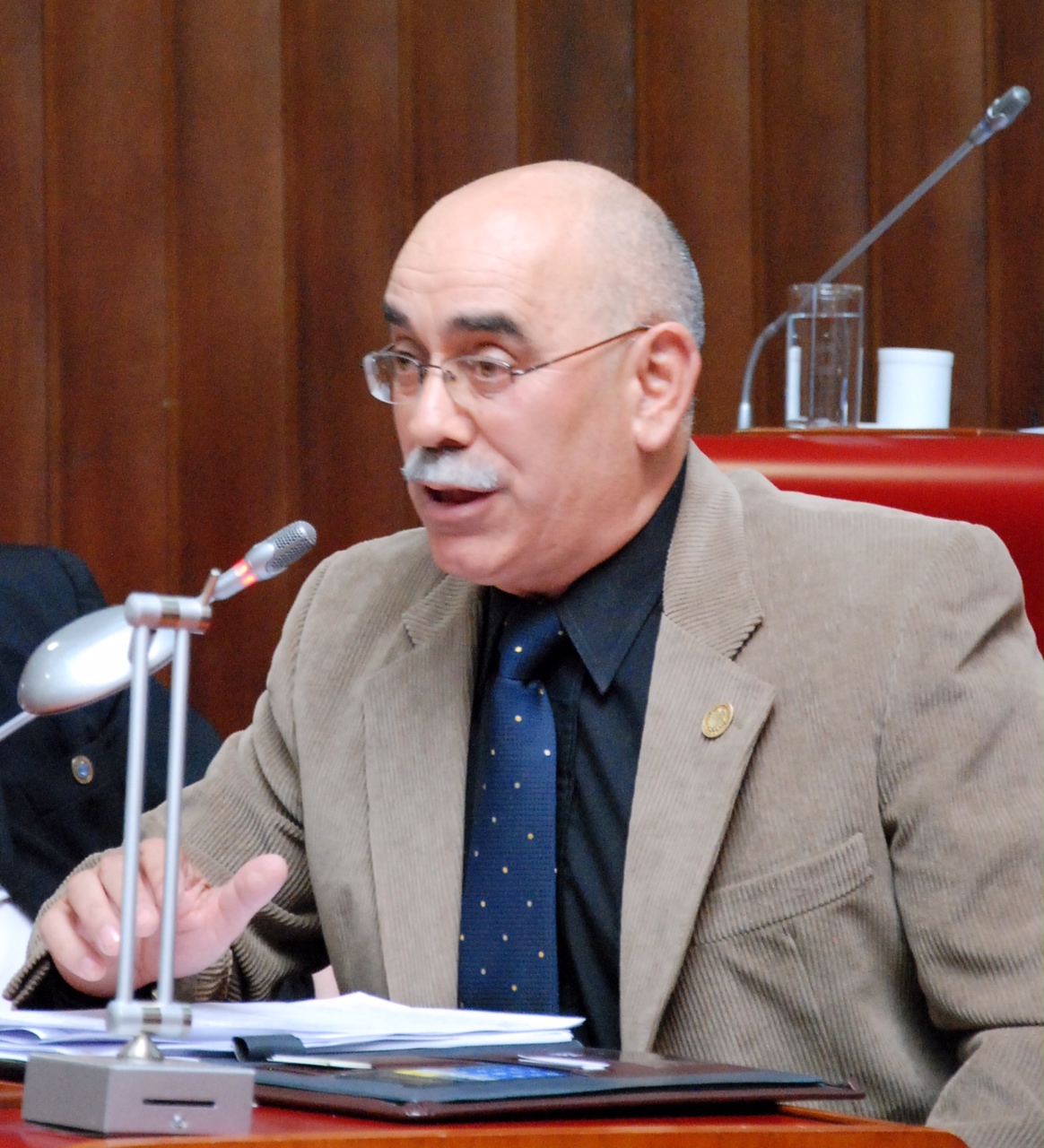 Ale presentó proyecto sobre representación policial