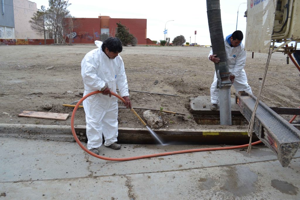 Se intensifican trabajos en la trama vial