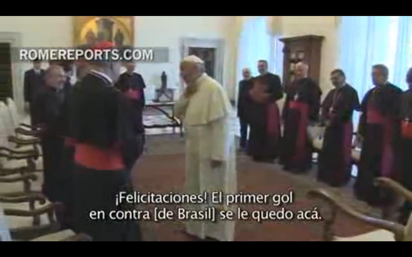 Fútbol: El Papa también es Mundial