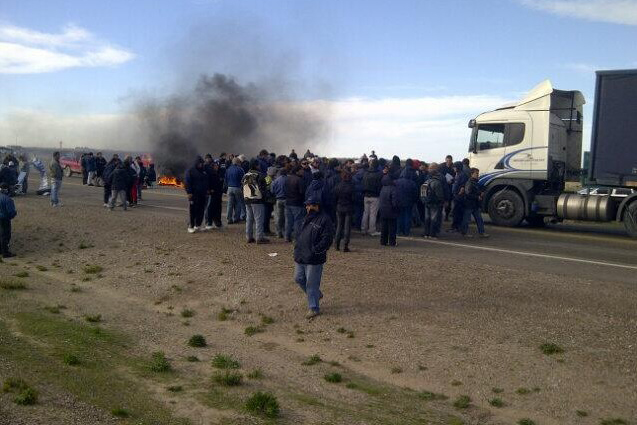 Albornoz y Currilén fueron golpeados en un piquete