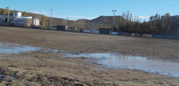 La lluvia obligó a suspender el fútbol local