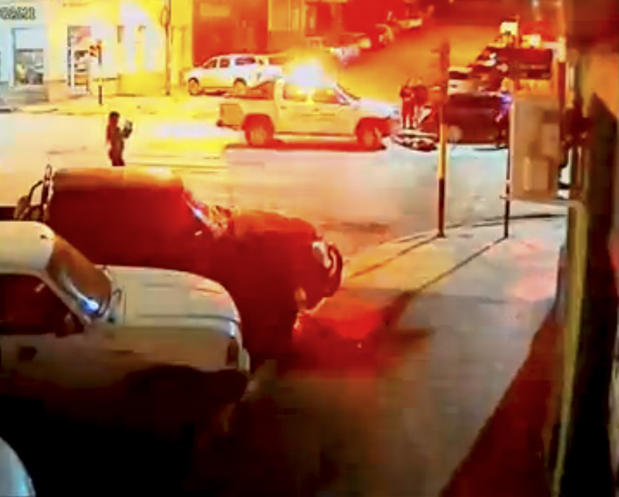 Circula un video de la muerte de Domínguez