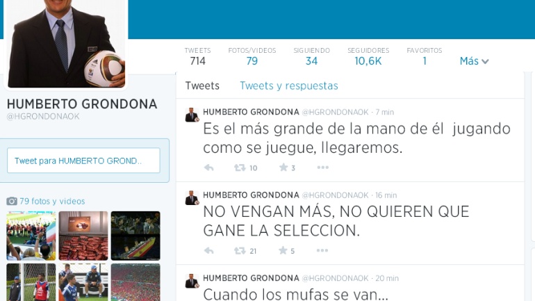 “Grondonita”: «Cuando los mufas se van…»