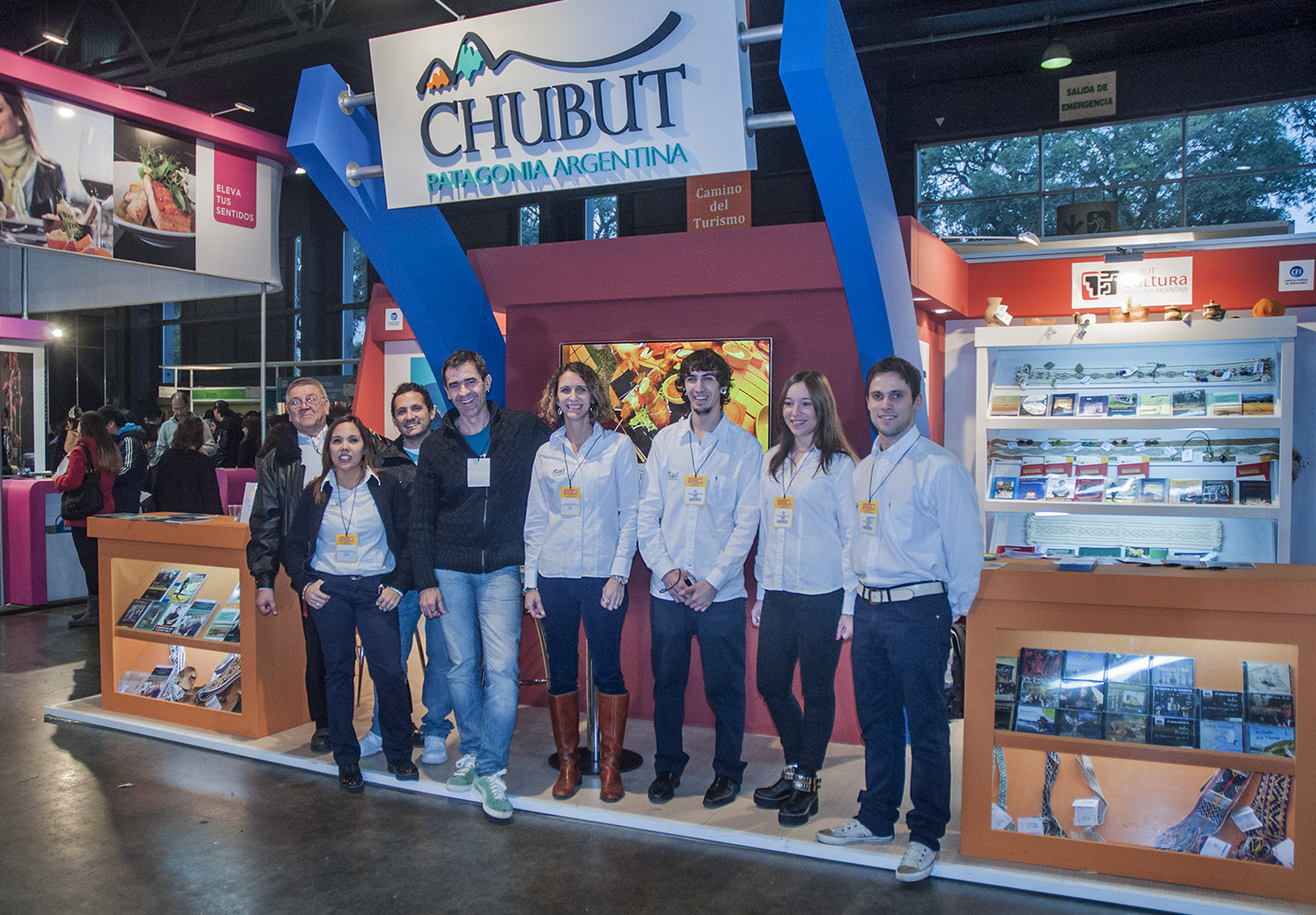 Chubutenses en la feria gastronómica más grande del país