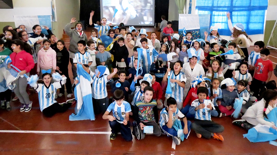 Argentina vs. Bélgica en pantalla gigante