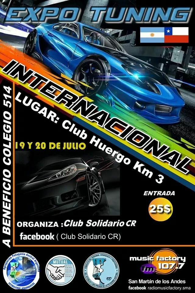 Se presentó la Expo Tuning Internacional solidaria