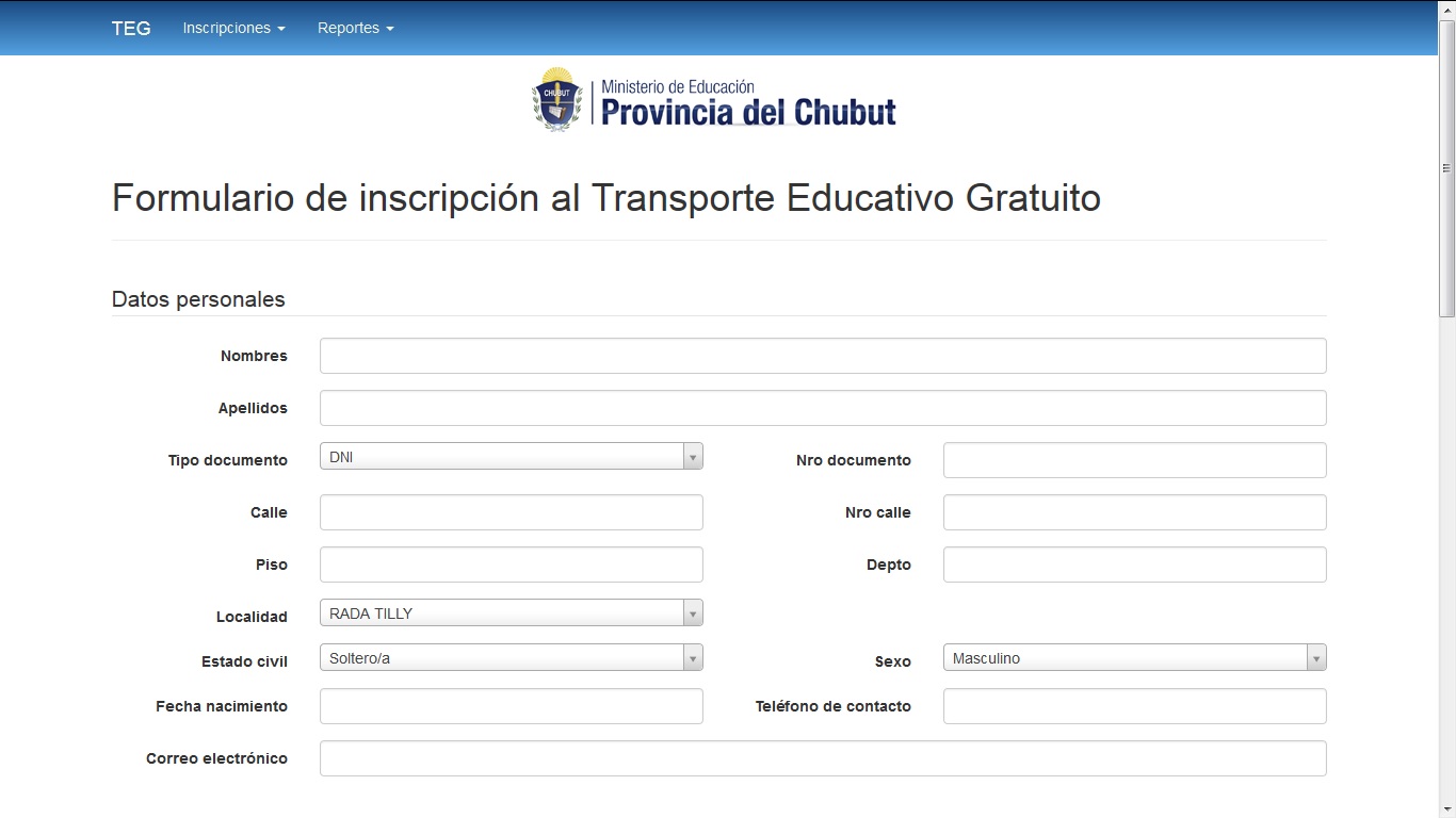 Ya se ofrece online el sistema de Transporte Educativo Gratuito