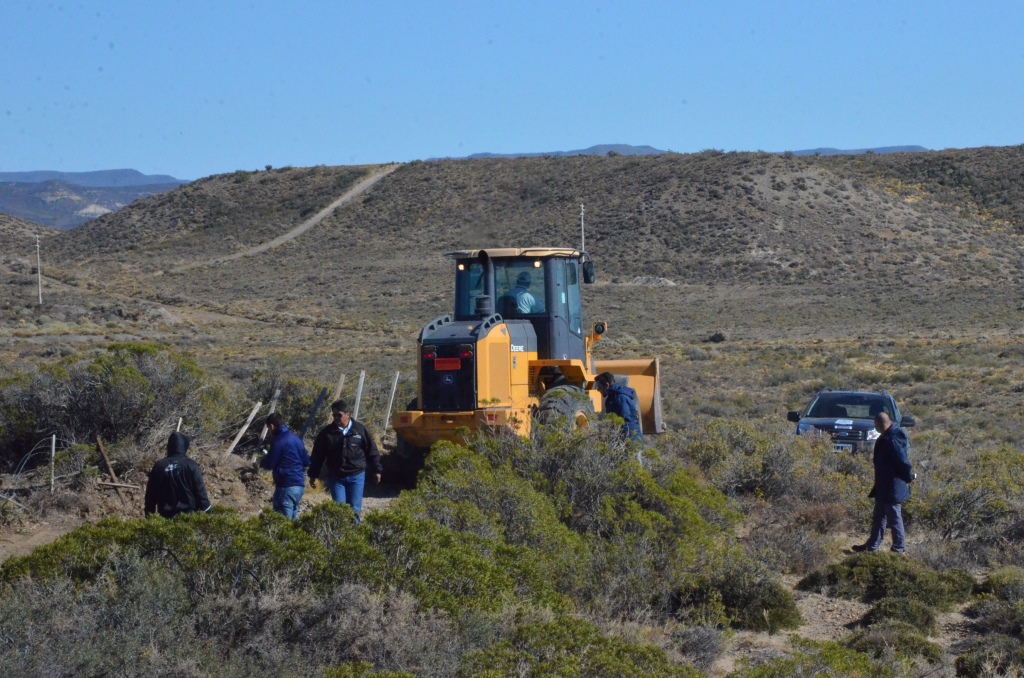 Operativo para levantar usurpaciones en Kilómetro 14