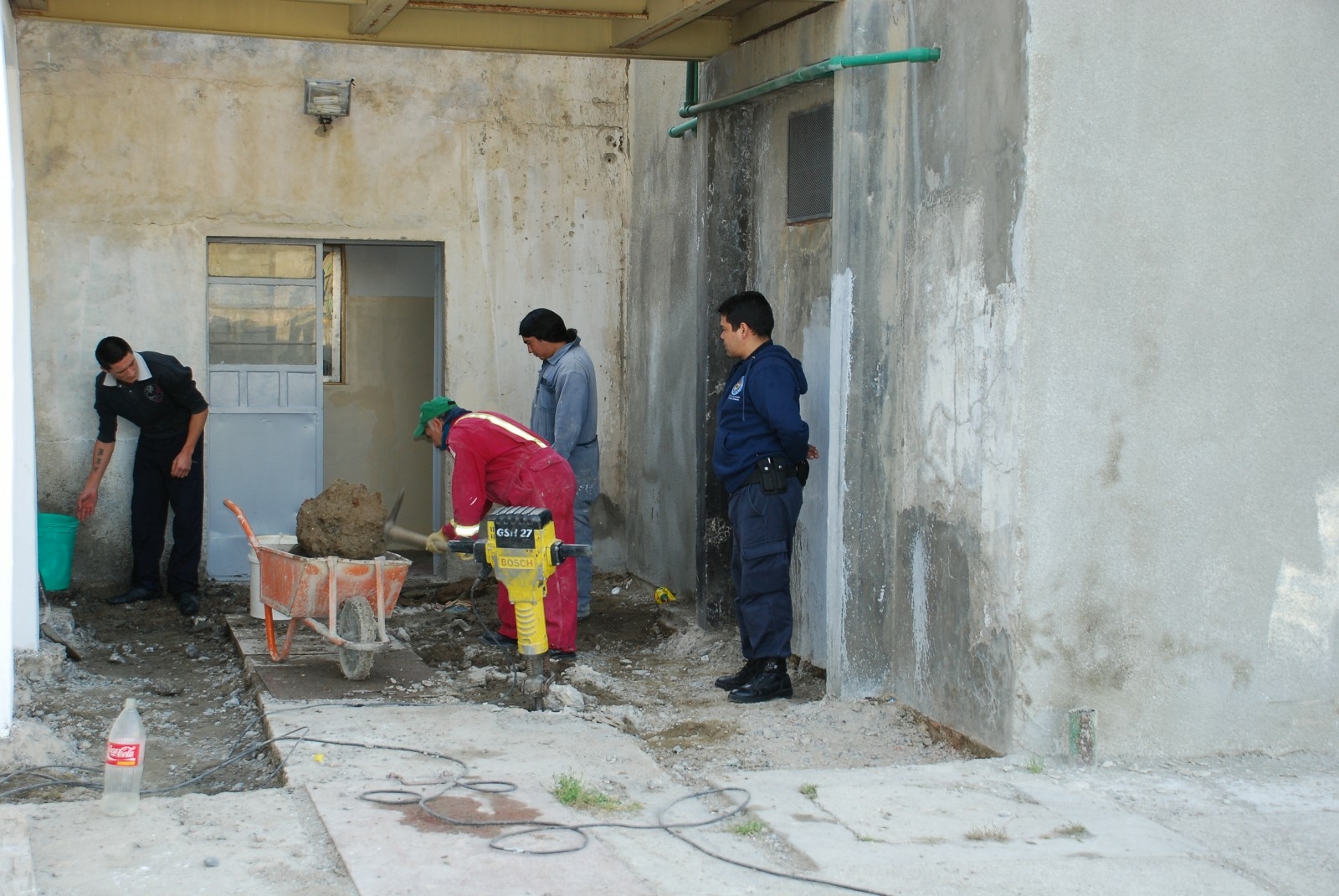 Supervisaron obras en la Alcaldía y la 3ra.