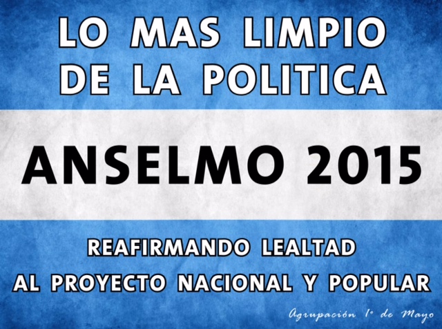Salieron los afiches de Anselmo Montes 2015
