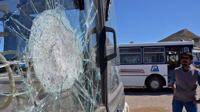 Zona norte: Los colectivos son blanco de agresiones de fin de semana