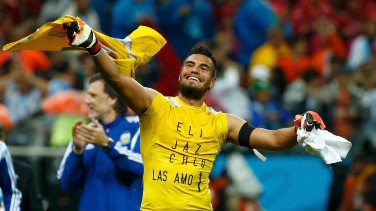 Lo que se decía de Romero en redes sociales antes del Mundial