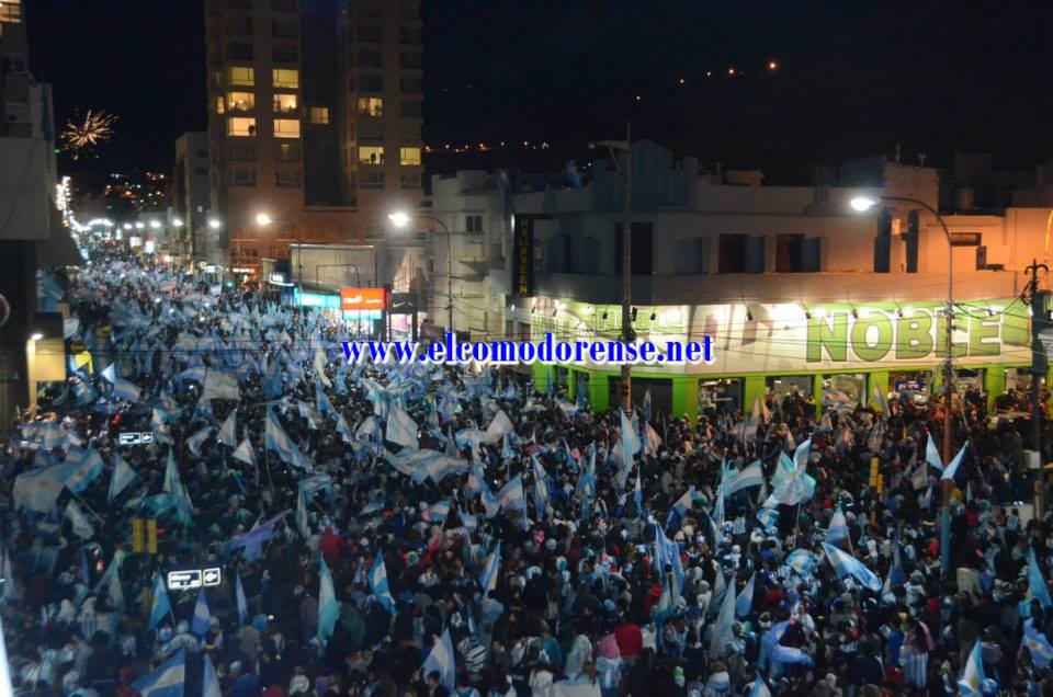 El lado oscuro de la celebración en Comodoro