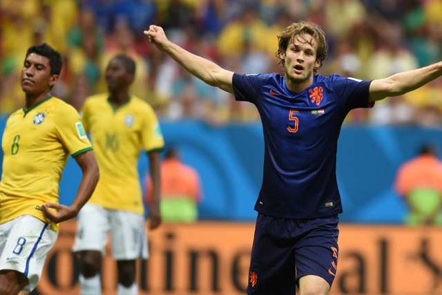 Holanda goleó a Brasil y terminó tercero