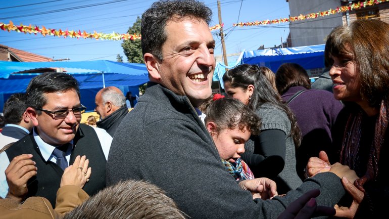 Massa insistó en que «la gente quiere trabajo y no planes»