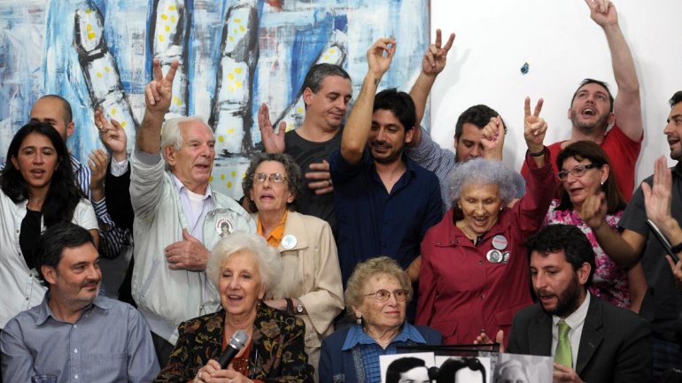 Las Abuelas identificaron a la nieta “115”