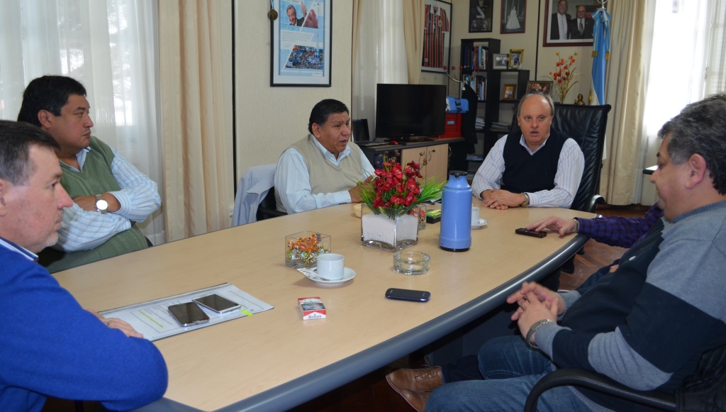 Di Pierro recibió a Ávila en el municipio