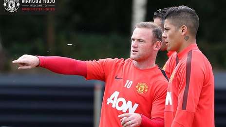 Rojo ya se vistió con la de Manchester United