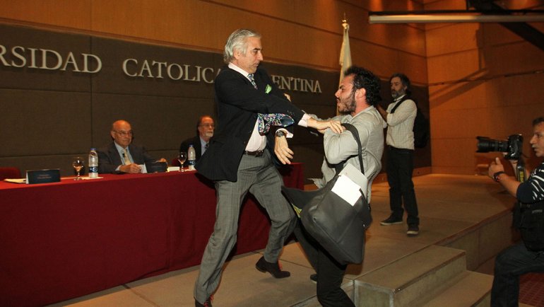 Agresores de Cavallo: «Somos patriotas e hijos de San Martín»