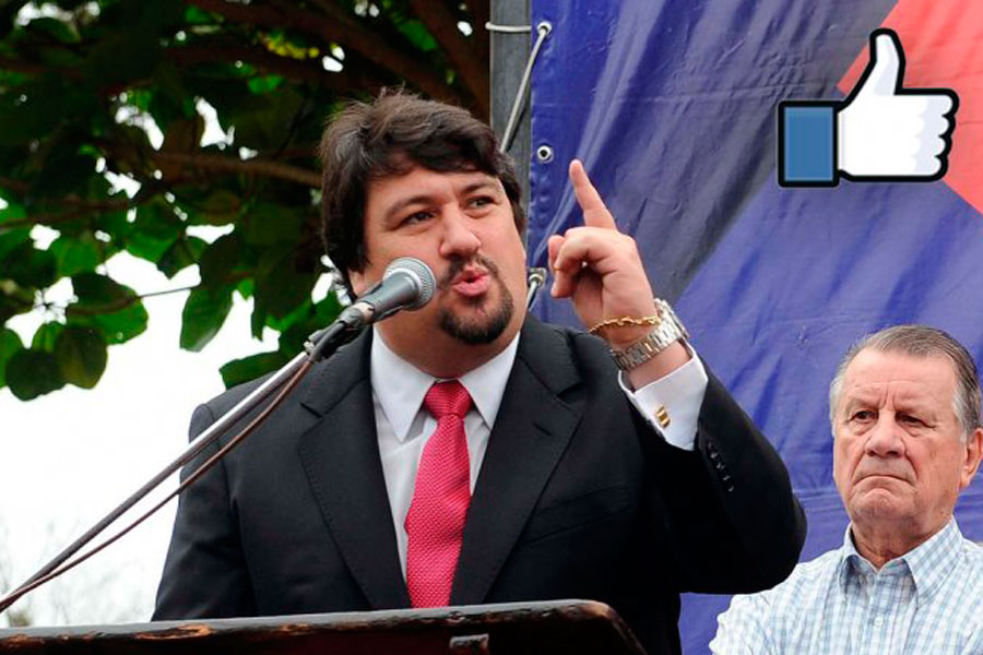 Closs justificó el gasto para sumar seguidores en Facebook