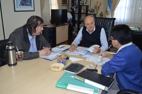 Di Pierro recibió a referentes del Centro de Veteranos de Guerra