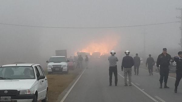 Córdoba: Explotó gasoducto que alimenta central eléctrica