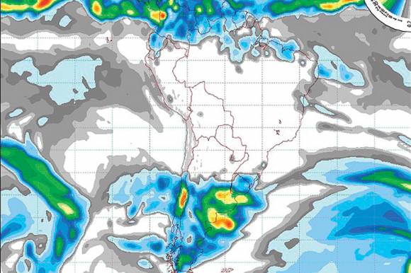 Alerta: Se esperan intensas lluvias el sábado y el domingo