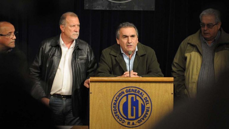 «El paro es categórico», aseguró la CGT opositora