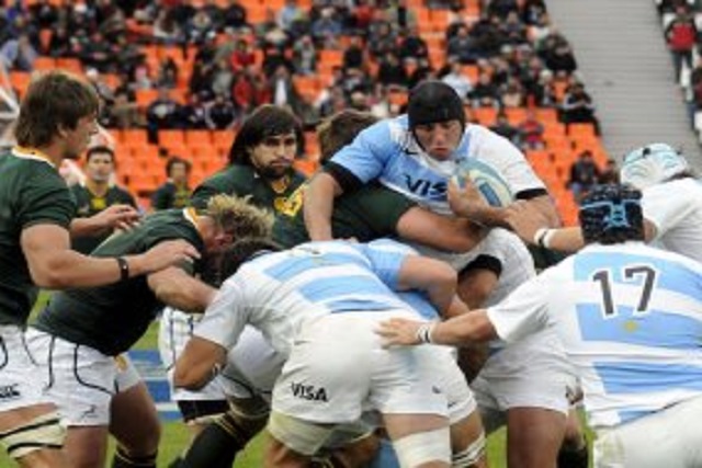 Los Pumas cayeron ante Sudáfrica