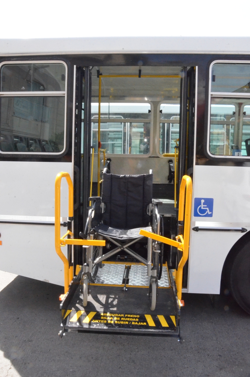 Ya funciona el transporte para discapacitados motores