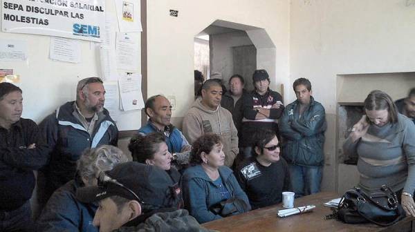 Municipales de Rada Tilly, molestos por la paritaria estancada