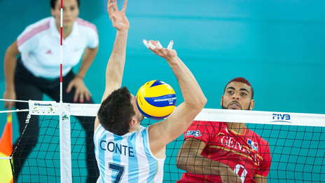 Mundial de vóley: Derrota argentina ente los franceses