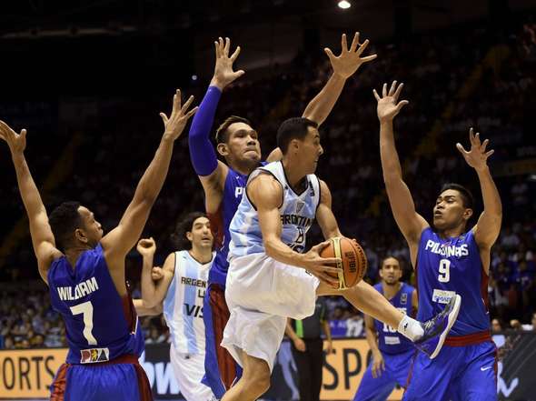 Argentina sufrió para superar a Filipinas: 85 a 81