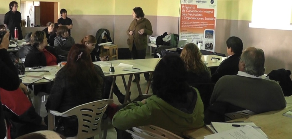 Sigue la capacitación a vecinales y entidades intermedias