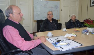 Di Pierro con Obispo Lahoz