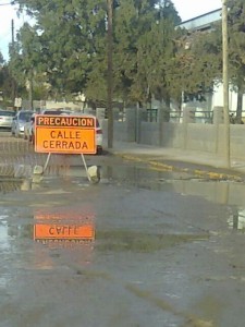 Escuela Frontera Calle Cerrada