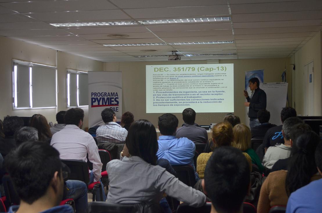 Dictaron curso sobre “ruidos en ambiente laboral”