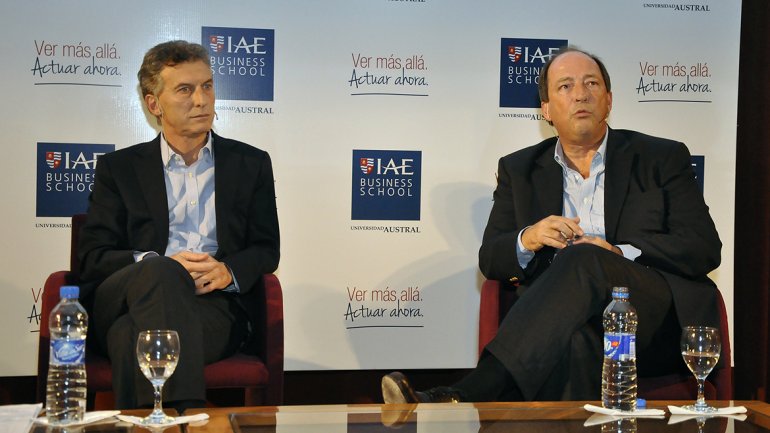 Sanz se despegó de Macri