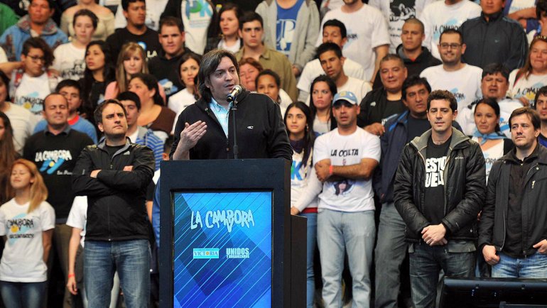 Máximo Kirchner cuestionó a los medios de comunicación